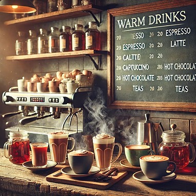 پیشنهاد برای منوی بارگرم شما☕️